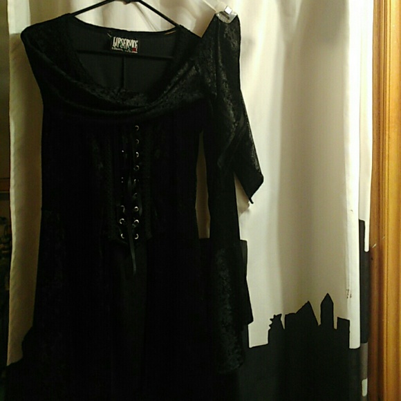 Authentic Vintage Lip Service Crushed Velvet Top - Picture 7 of 8